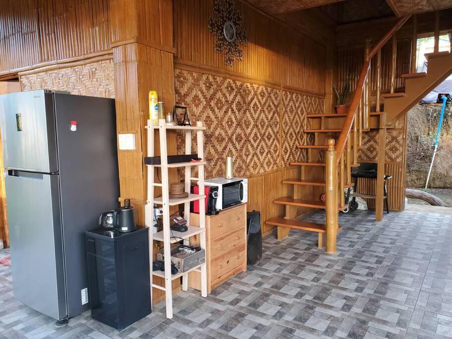 Вилла Modern Bahay Kubo In A Farm Near Tagaytay Тагайтай Экстерьер фото